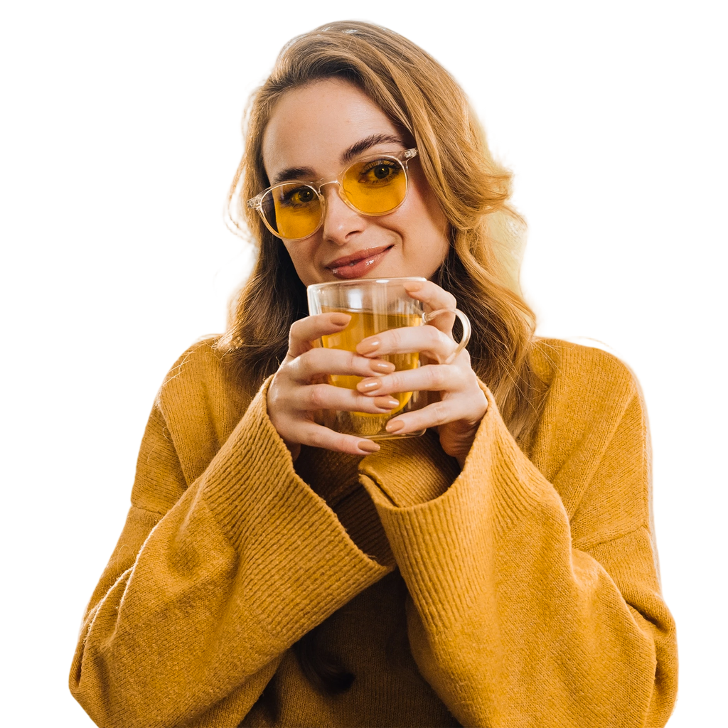 GIVE YOUR EYES REST, YOUR HEAD CLARITY AND YOUR NIGHT REAL SLEEP.